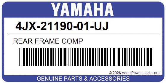 Yamaha 4JX-21190-01-UJ Rear Frame Comp