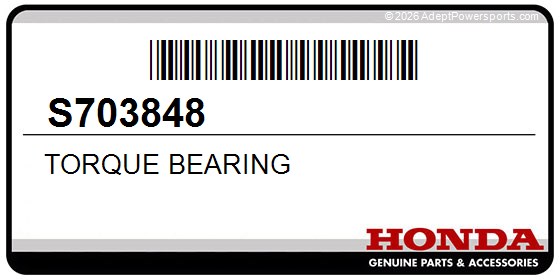 Honda S703848 Torque Bearing