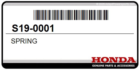 Honda S19-0001 Spring