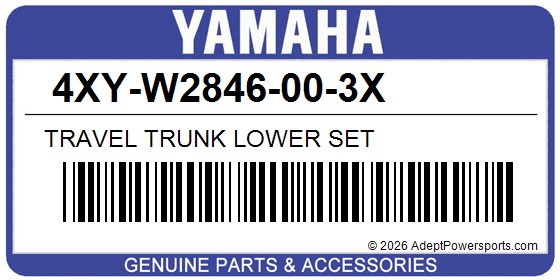 Yamaha 4XY-W2846-00-3X Travel Trunk Lower Set