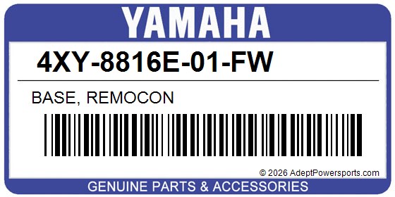 Yamaha 4XY-8816E-01-FW Base, Remocon