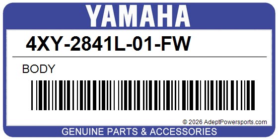 Yamaha 4XY-2841L-01-FW Body