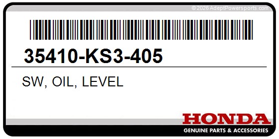 Honda 35410-KS3-405 Sw, Oil, Level