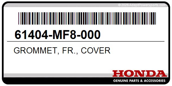 Honda 61404-MF8-000 Grommet, Fr., Cover