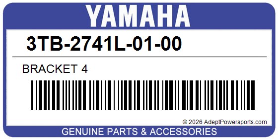 Yamaha 3TB-2741L-01-00 Bracket 4