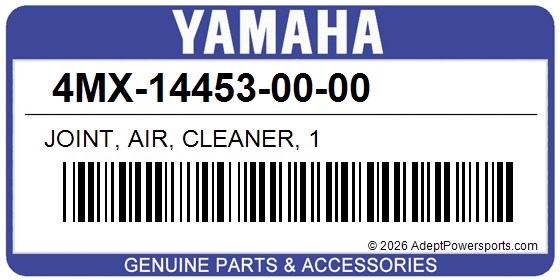 Yamaha 4MX-14453-00-00 Joint, Air, Cleaner, 1