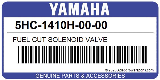 Yamaha 5HC-1410H-00-00 Fuel Cut Solenoid Valve