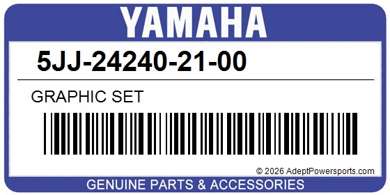 Yamaha 5JJ-24240-21-00 Graphic Set