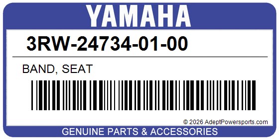 Yamaha 3RW-24734-01-00 Band, Seat