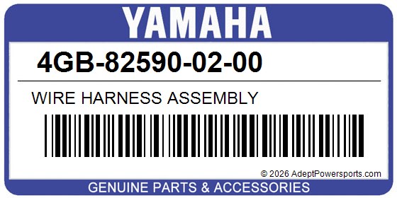Yamaha 4GB-82590-02-00 Wire Harness Assembly