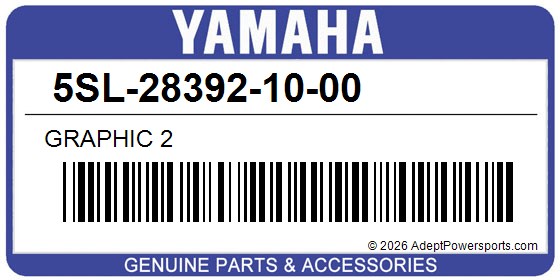 Yamaha 5SL-28392-10-00 Graphic 2