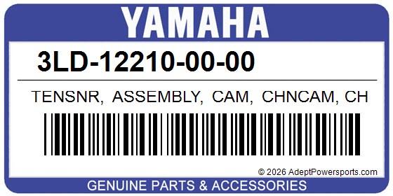Yamaha 3LD-12210-00-00 Tensnr, Assembly, Cam, Chncam, Cha