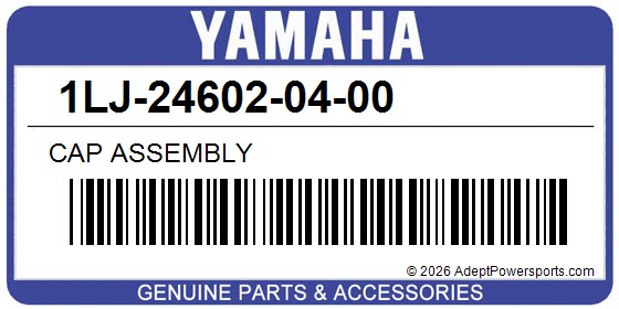 Yamaha 1LJ-24602-04-00 Cap Assembly