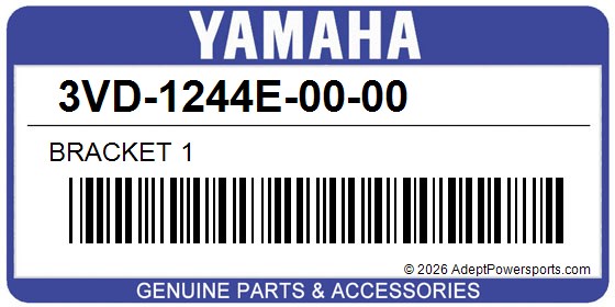 Yamaha 3VD-1244E-00-00 Bracket 1