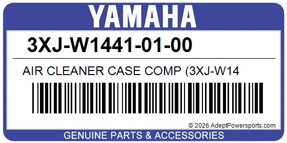 Yamaha 3XJ-W1441-01-00 Air Cleaner Case Comp (3Xj-W14