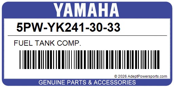 Yamaha 5PW-YK241-30-33 Fuel Tank Comp.