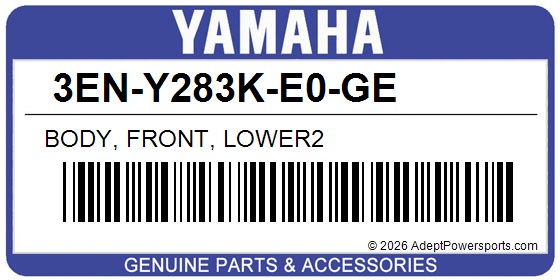 Yamaha 3EN-Y283K-E0-GE Body, Front, Lower2