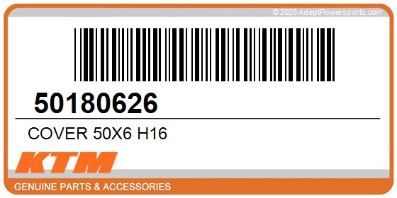KTM 50180626 Cover 50X6 H16