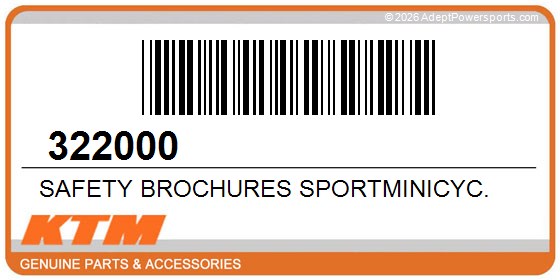 KTM 322000 Safety Brochures Sportminicyc.
