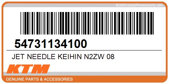 KTM 54731134100 Jet Needle Keihin N2zw 08