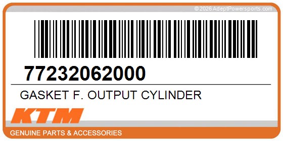 KTM 77232062000 Gasket F. Output Cylinder