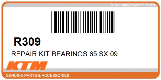 KTM R309 Repair Kit Bearings 65 Sx 09