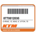 KTM 0770012030 O-Ring, 12, 00X3, 0, Viton, 75