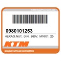 KTM 0980101253 Hexag.Nut, Din, 980V, M10x1, 25, Sl