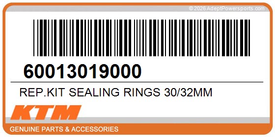 KTM 60013019000 Rep.Kit Sealing Rings 30/32Mm