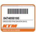 KTM 0474050100 Grooved Pin Din1474 5X10