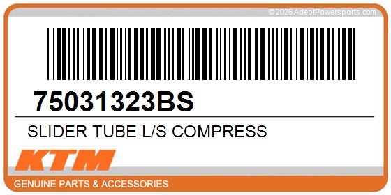 KTM 75031323BS Slider Tube L/S Compress