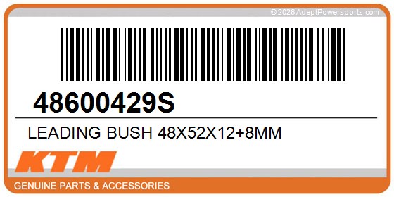 KTM 48600429S Leading Bush 48X52x12+8Mm