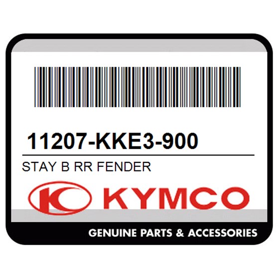 Kymco 11207-KKE3-900 Stay B Rr Fender