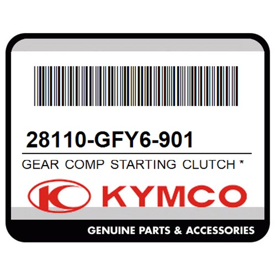 Kymco 28110-GFY6-901 Gear Comp Starting Clutch **Gy6-9010