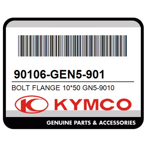 Kymco 90106-GEN5-901 Bolt Flange 10*50 Gn5-9010