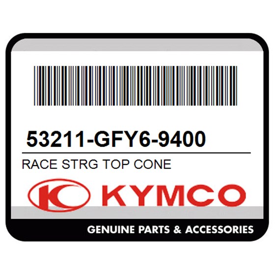 Kymco 53211-GFY6-9400 Race Strg Top Cone