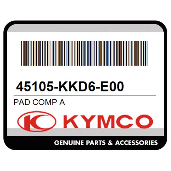 Kymco 45105-KKD6-E00 Pad Comp A