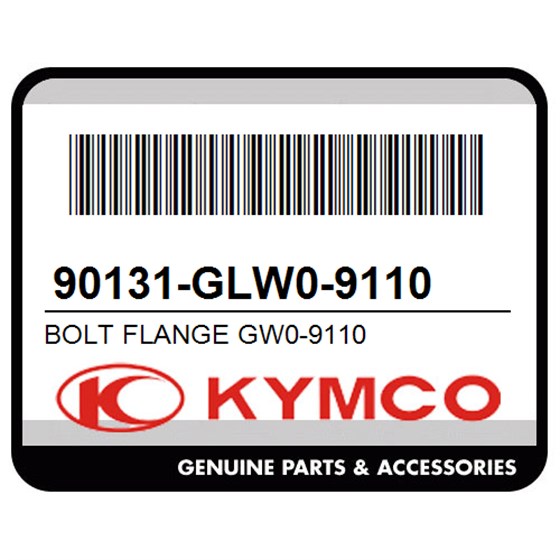 Kymco 90131-GLW0-9110 Bolt Flange Gw0-9110