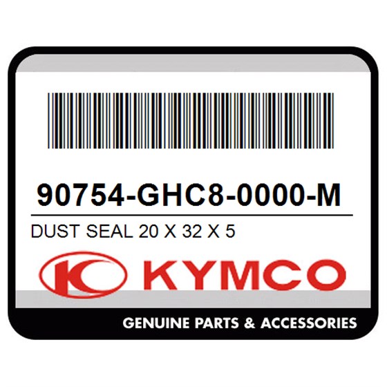 Kymco 90754-GHC8-0000-M1 Dust Seal 20 X 32 X 5