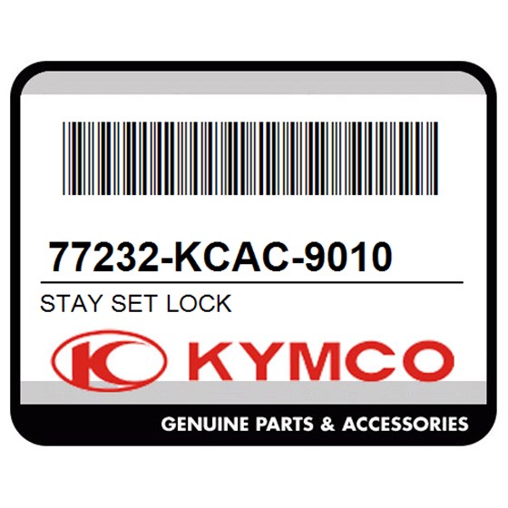 Kymco 77232-KCAC-9010 Stay Set Lock