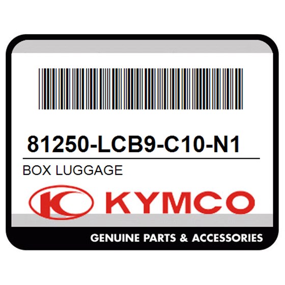 Kymco 81250-LCB9-C10-N1 Box Luggage
