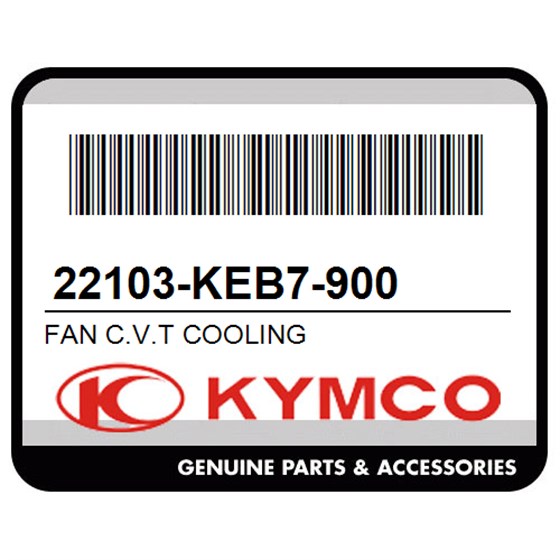 Kymco 22103-KEB7-900 Fan C.V.T Cooling