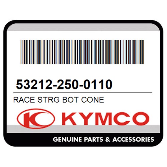 Kymco 53212-250-0110 Race Strg Bot Cone