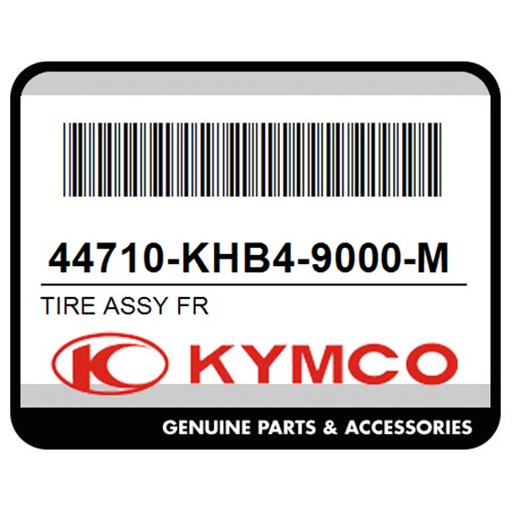 Kymco 44710-KHB4-9000-M1 Tire Assy Fr