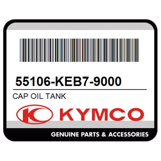 Kymco 55106-KEB7-9000 Cap Oil Tank