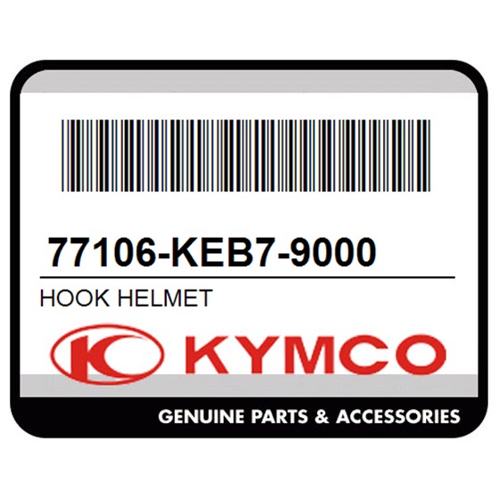 Kymco 77106-KEB7-9000 Hook Helmet
