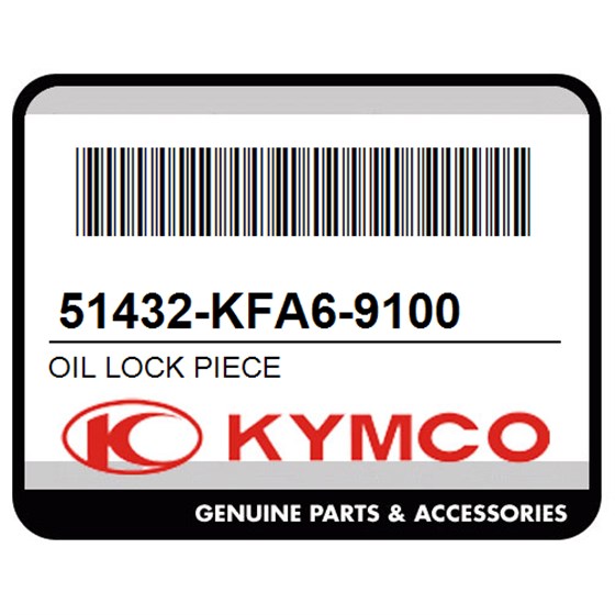 Kymco 51432-KFA6-9100 Oil Lock Piece
