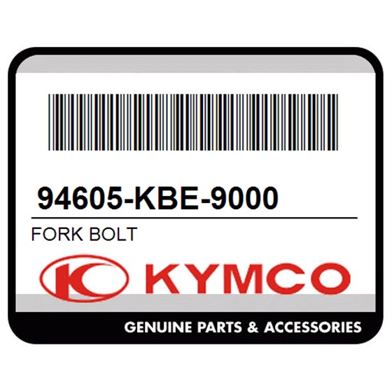 Kymco 94605-KBE-9000 Fork Bolt