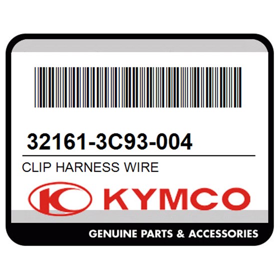 Kymco 32161-3C93-004 Clip Harness Wire