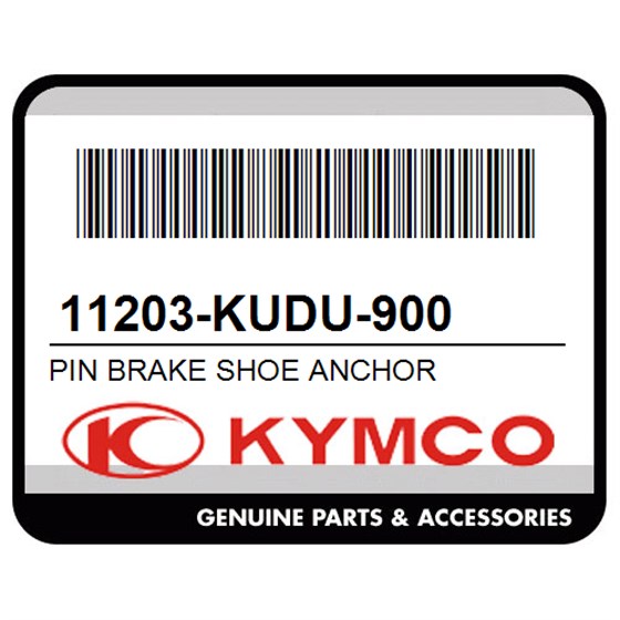 Kymco 11203-KUDU-900 Pin Brake Shoe Anchor